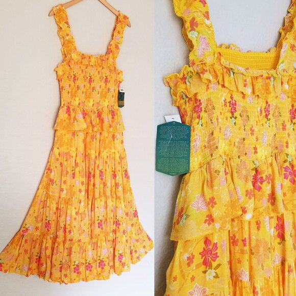 NEW Disney Color Me Courtney Tiana Maxi Dress M The Princess and The Frog $128 - Picture 13 of 16